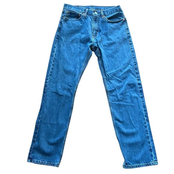 Levi's Men's 505 Regular Fit Straight Jeans - Picture 3 of 6